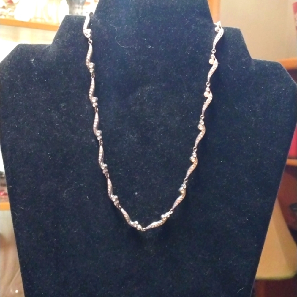 Rhinestone necklace